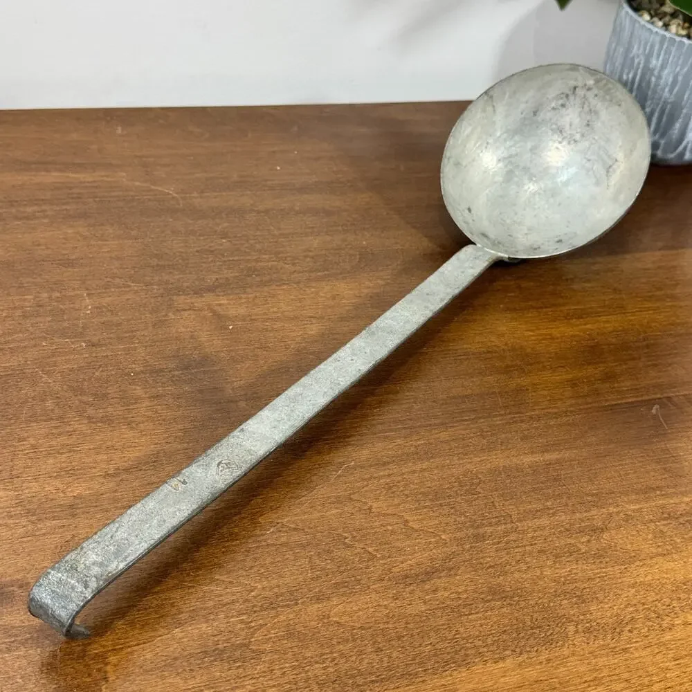 Vintage Large Ladle Metal 16